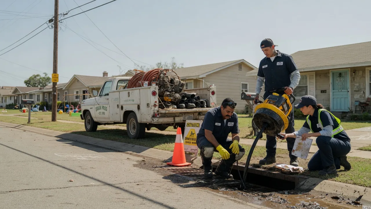 Drain Cleaning in Sundown, TX near me